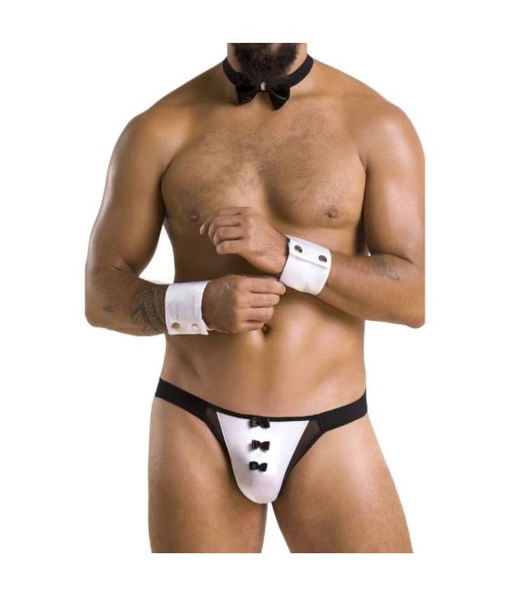 Passion - 036 slip alfrojo negro s/m