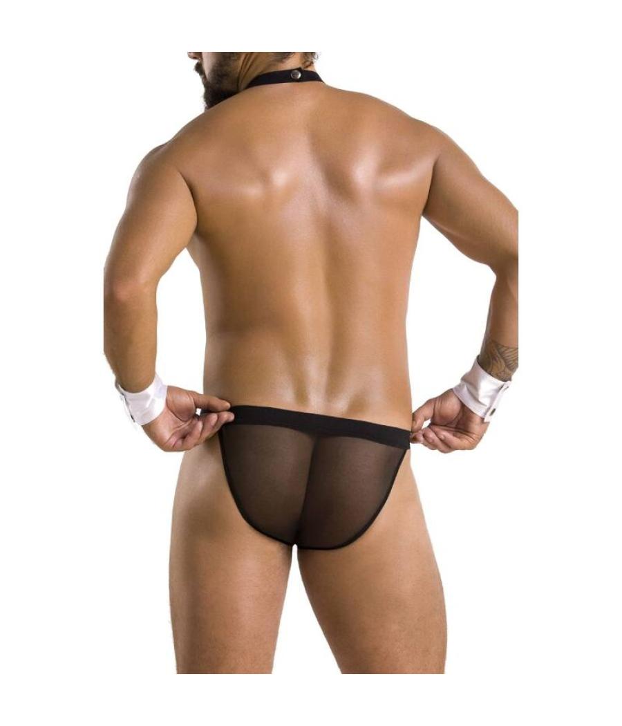 Passion - 036 slip alfrojo negro s/m