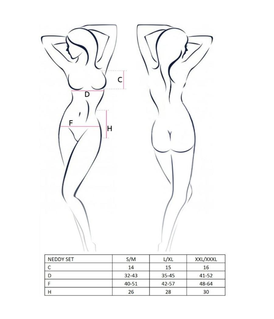 Passion - woman neddy set talla s/m fetish