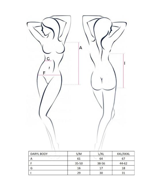 Passion - woman daryl teddy negro talla l/xl