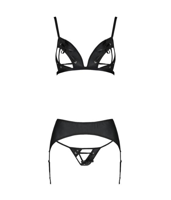 Passion - miley set cuero ecologico l/xl