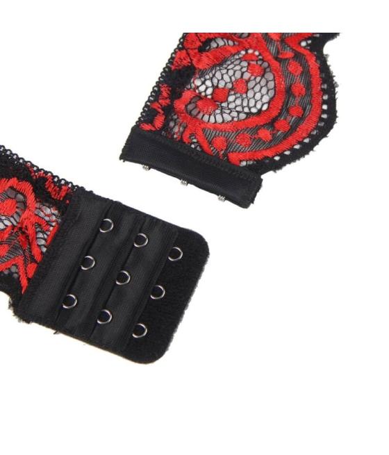 Subblime - set dos piezas top y panties encaje s/m