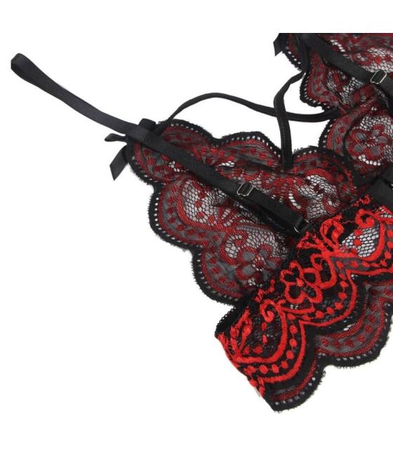 Subblime - set dos piezas top y panties encaje s/m