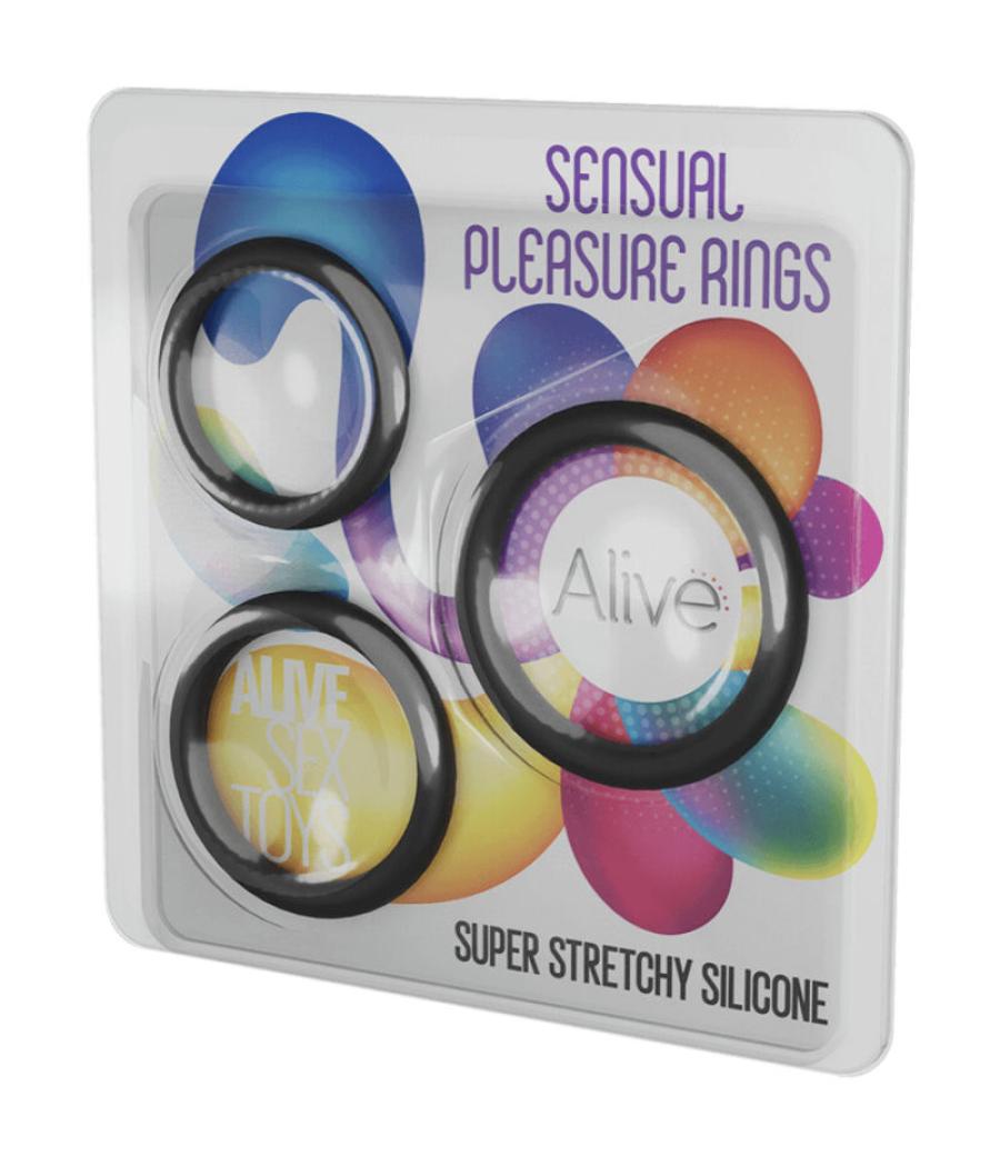 Alive - kit tres sensual pleasure rings