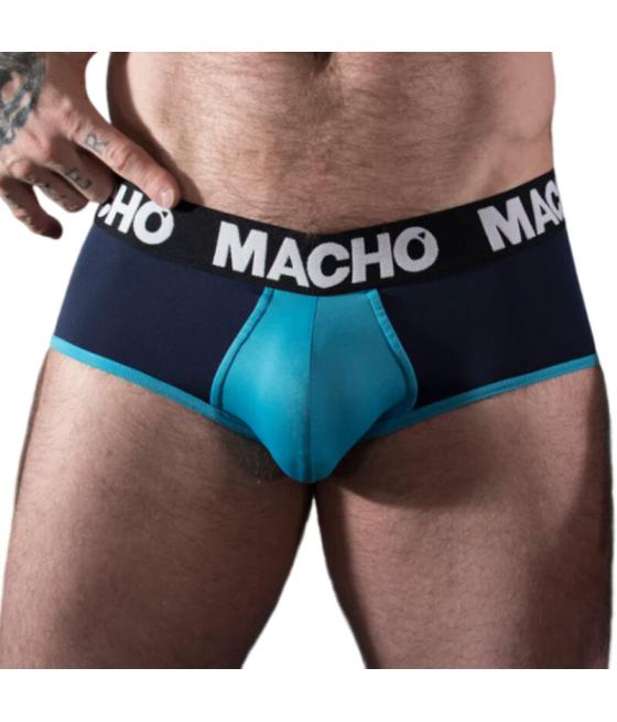 Macho - ms26a slip azul/azul m