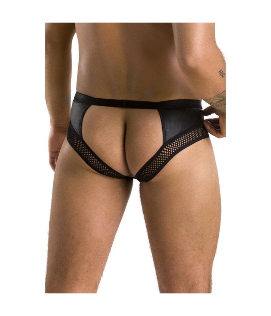 Passion - 030 slip abierto tom negro s/m