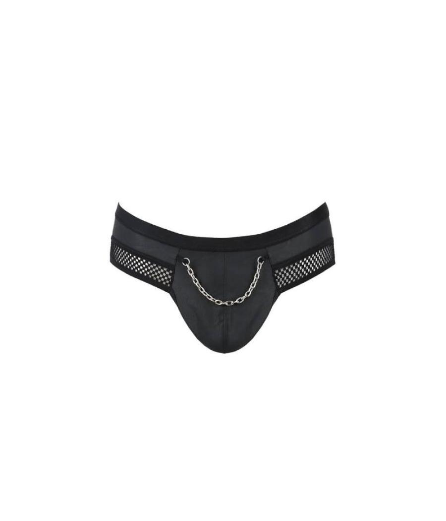 Passion - 030 slip abierto tom negro s/m