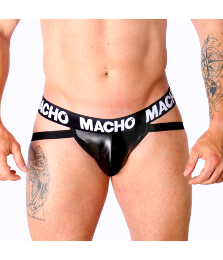 Macho - mx25nc jock cuero negro s