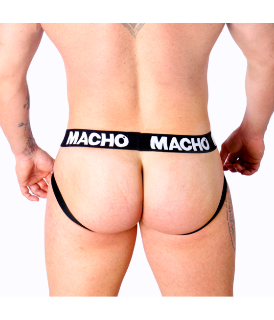 Macho - mx25nc jock cuero negro s