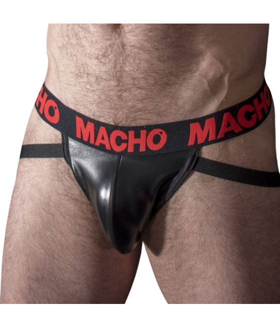 Macho - mx25rc jock cuero rojo s