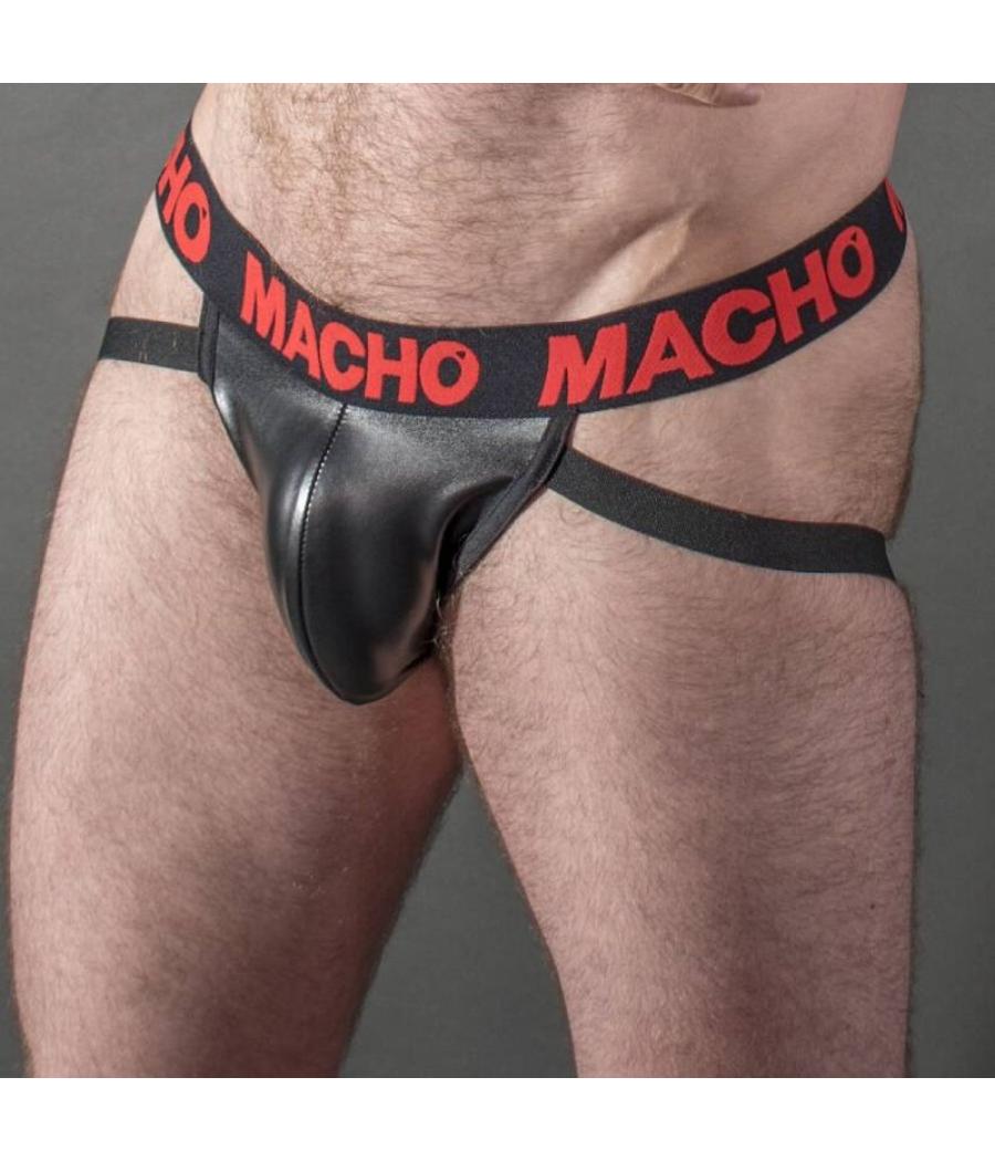 Macho - mx25rc jock cuero rojo s
