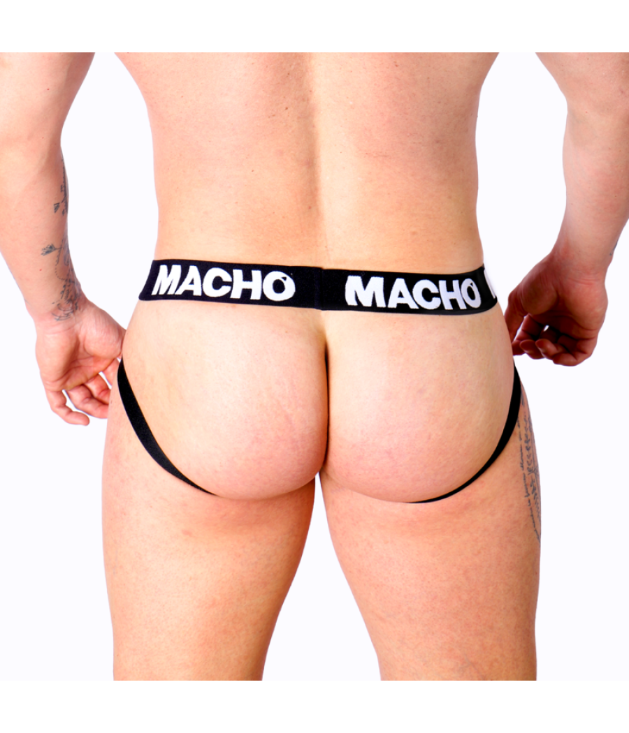 Macho - mx27gr jock cuero gris beige s