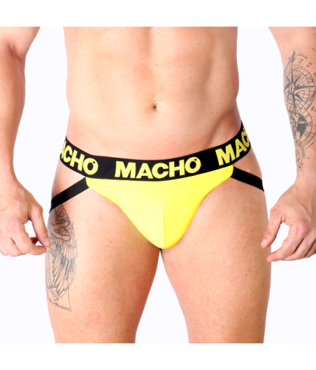 Macho - mx25a jock lycra amarillo s