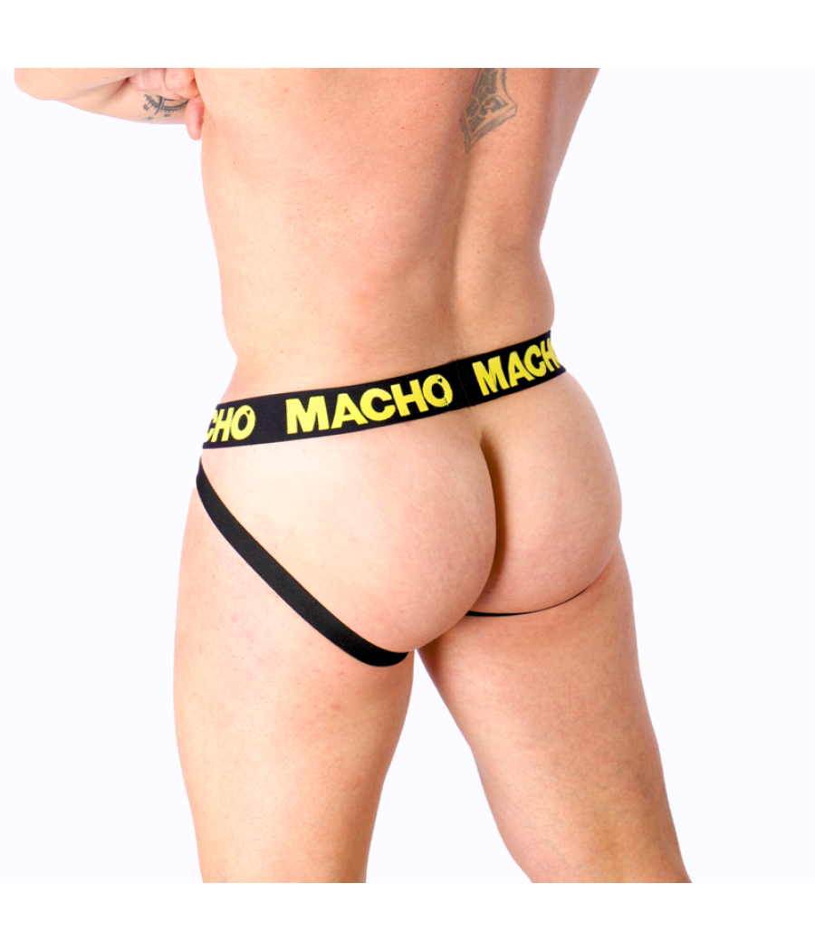 Macho - mx25a jock lycra amarillo s