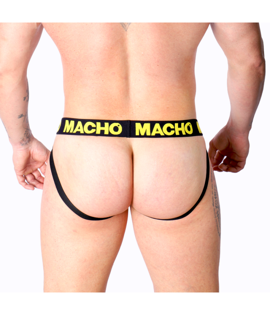 Macho - mx25a jock lycra amarillo s