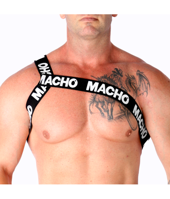 Macho - arnes romano amarillo s/m