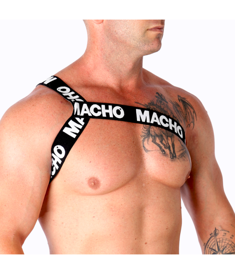 Macho - arnes romano amarillo s/m