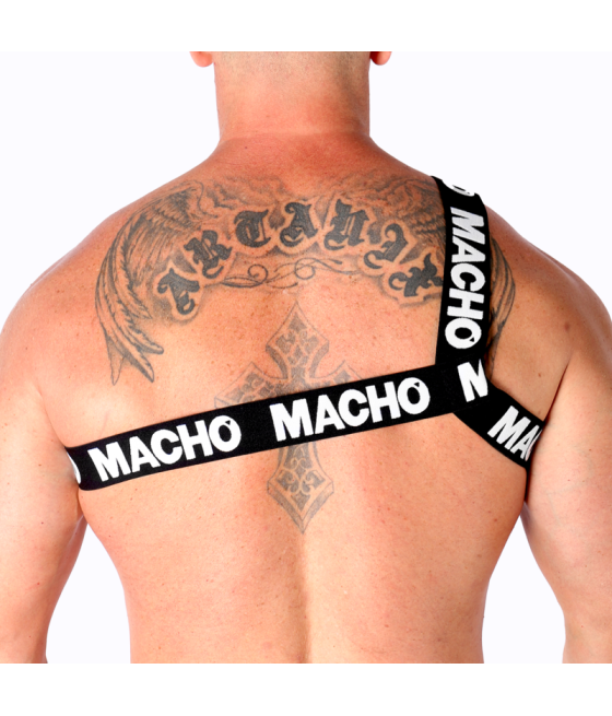 Macho - arnes romano amarillo s/m