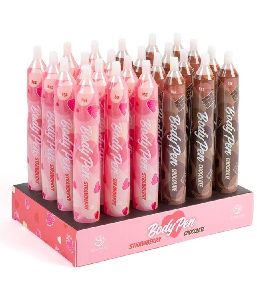 Secret play - body pen chocolate