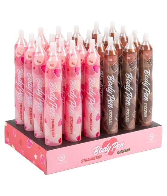 Secret play - expositor body pen 24 unidades