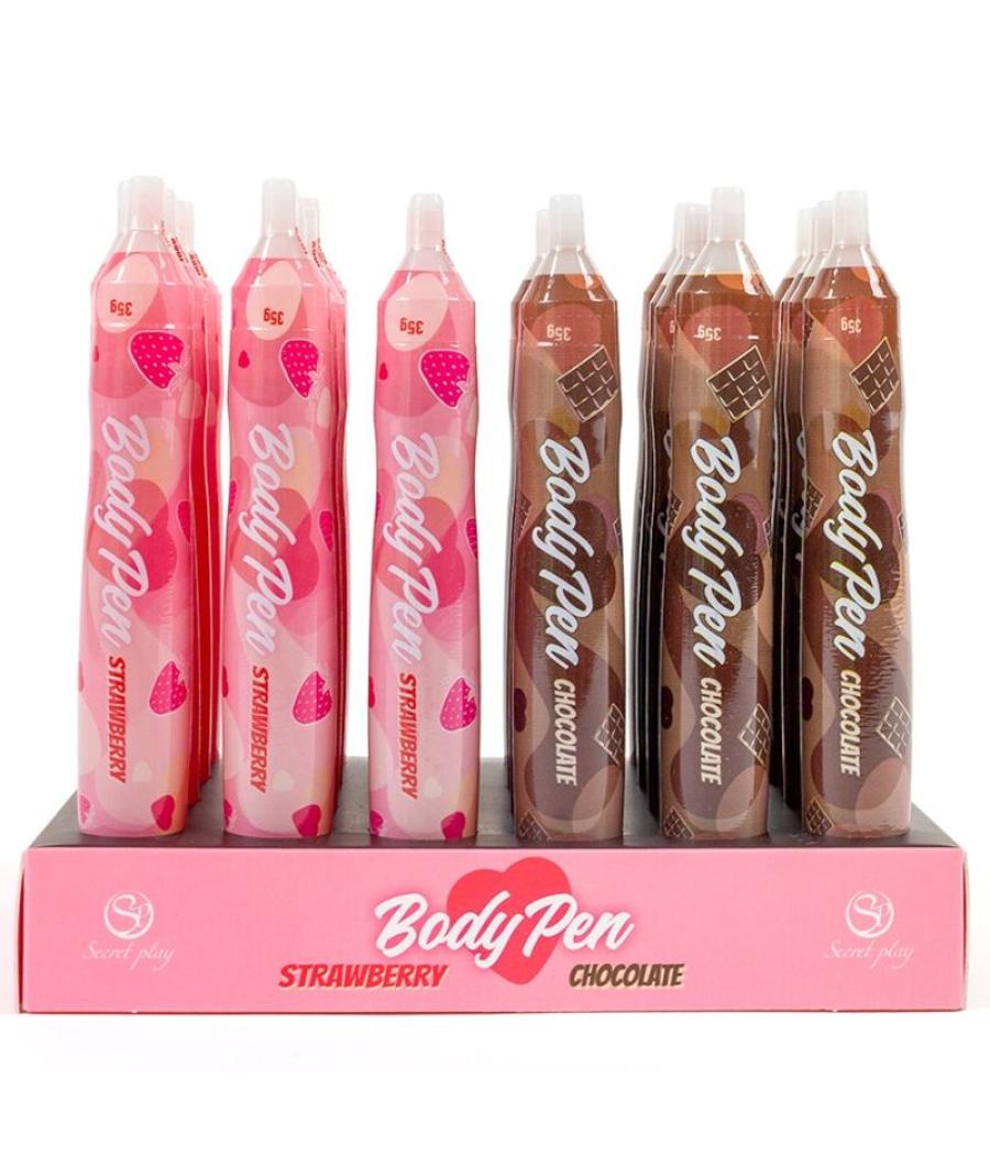 Secret play - expositor body pen 24 unidades