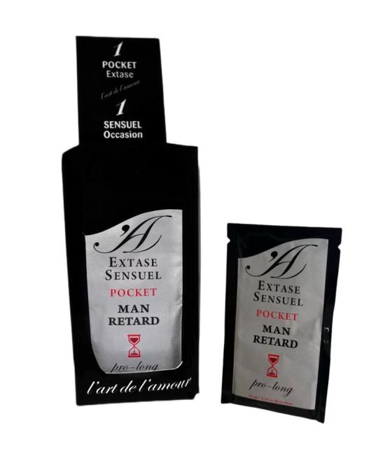 Extase sensual - pocket retardante masculino 10 ml