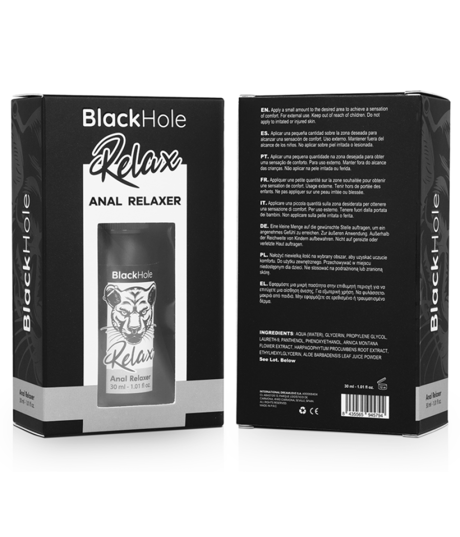 Black hole - spray explorer relajante anal 30 ml