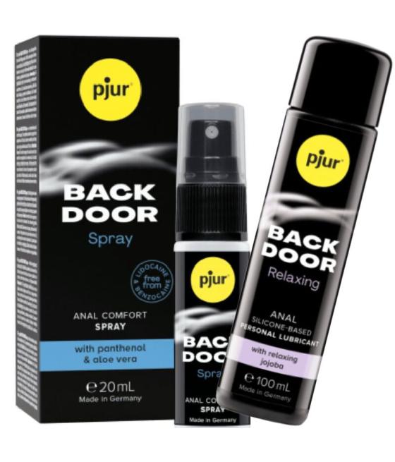 Pjur - back door set de lubricante anal y spray