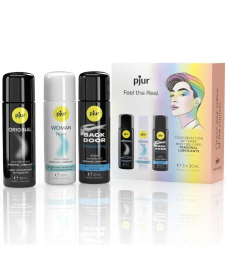Pjur - pride set premium lubricantes 3 x 30 ml