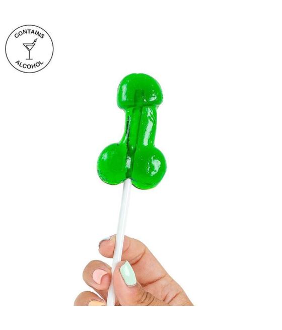Secretplay - piruleta pene gominola con alcohol mojito