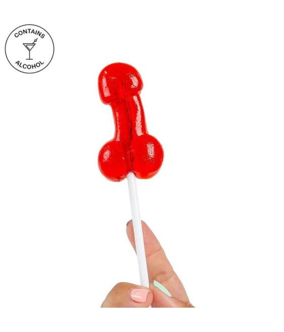 Secretplay - piruleta pene gominola con alcohol daiquiri de fresa