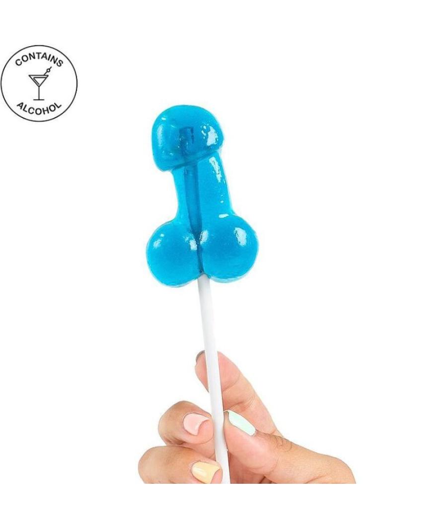 Secretplay - piruleta pene gominola con alcohol gin & tonic