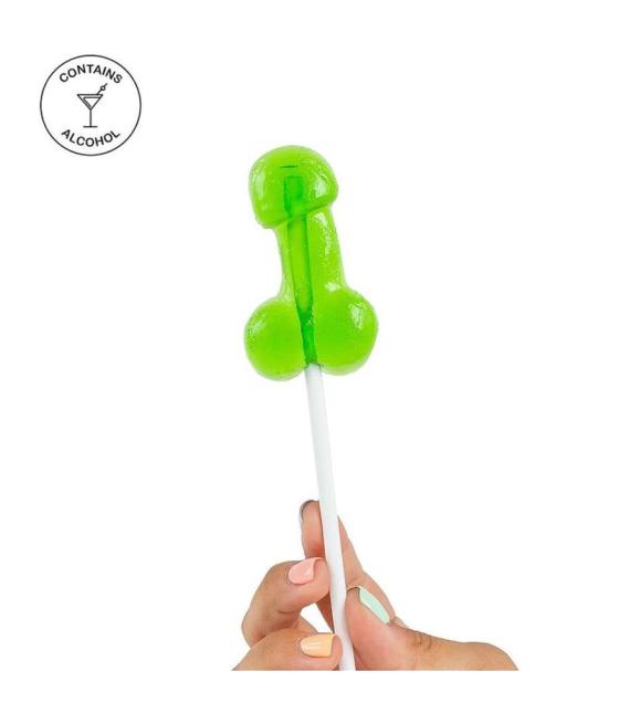 Secretplay - piruleta pene gominola con alcohol caipirinha