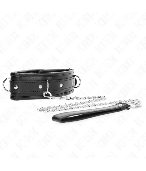 Kink - collar con correa 65 cm pesado modelo 1 ajustable 36.5-50 cm