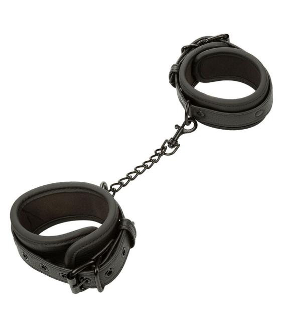 Calexotics - nocturnal esposas de tobillo cuero ajustable negro