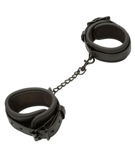 Calexotics - nocturnal esposas de tobillo cuero ajustable negro