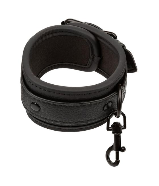 Calexotics - nocturnal esposas de tobillo cuero ajustable negro