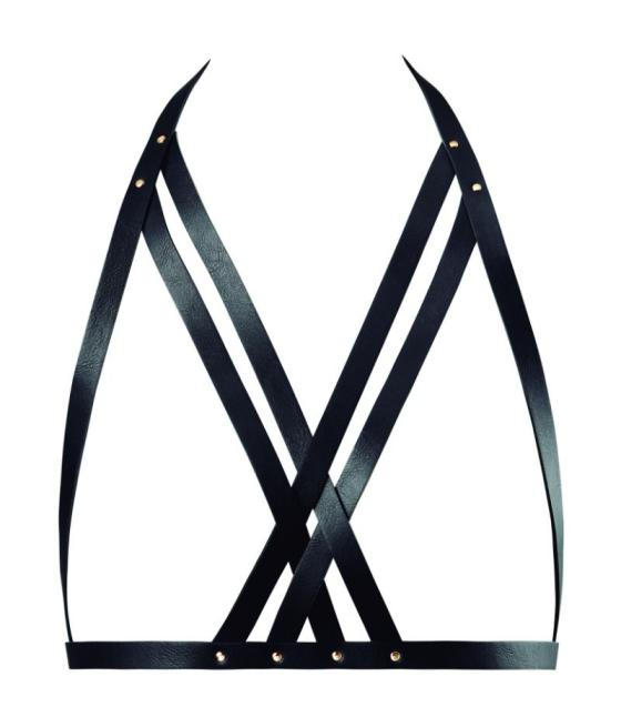 Bijoux indiscrets maze - sujetador con correas negro
