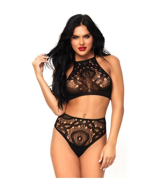 Leg avenue - set 2 piezas top y panties m/l