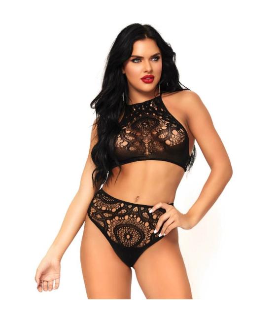 Leg avenue - set 2 piezas top y panties m/l