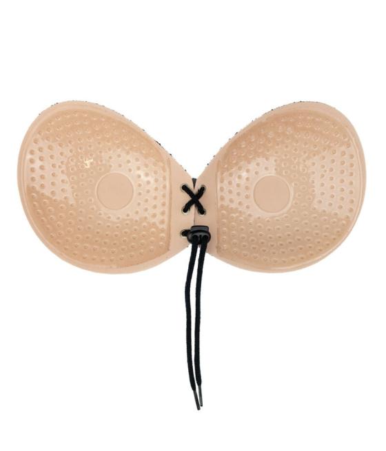 Bye-bra - sujetador adhesivo entrelazado & bordado copa a