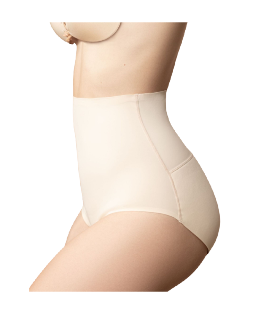 Bye-bra - panties altos con relleno nalgas talla s