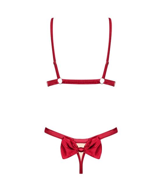 Obsessive - rubinesa set de dos piezas s/m