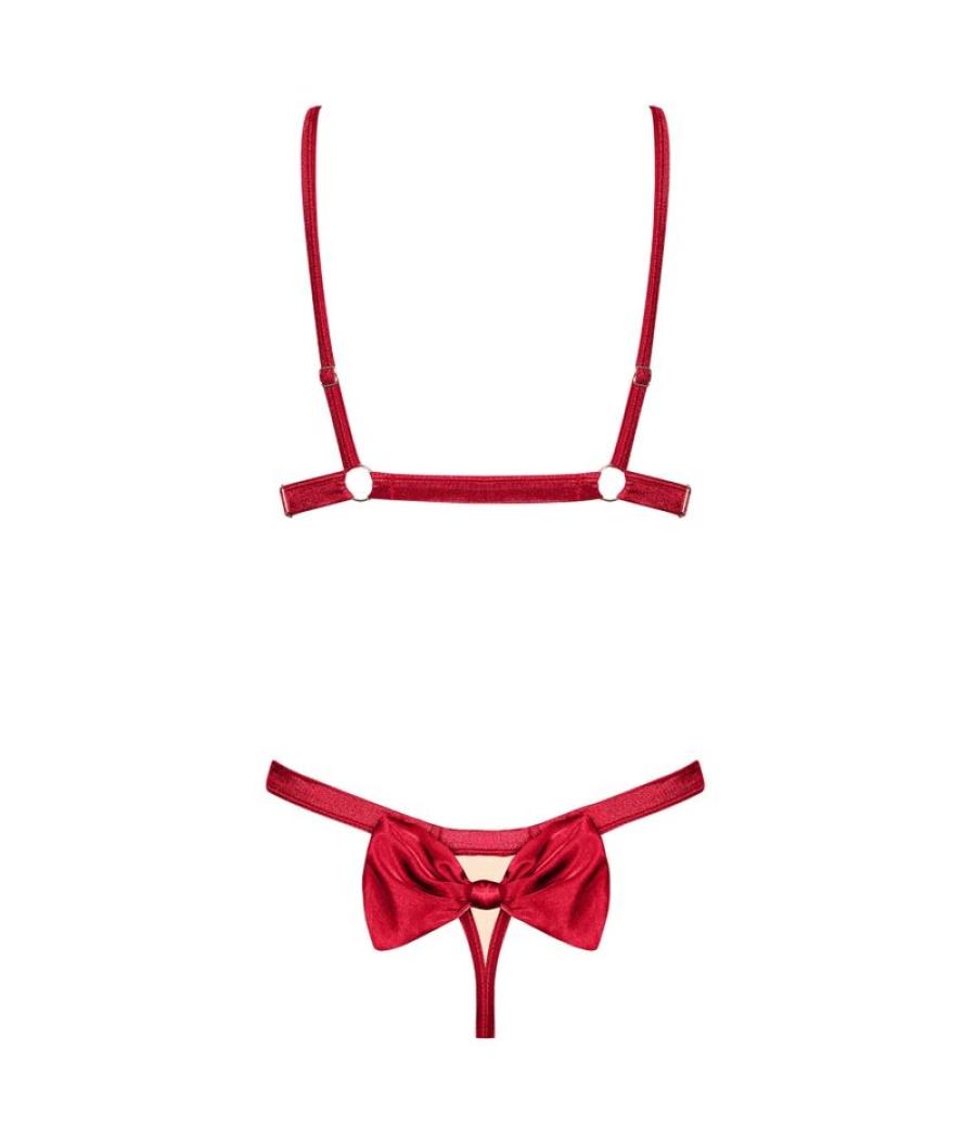 Obsessive - rubinesa set de dos piezas s/m