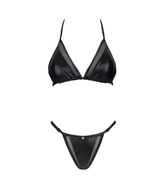Obsessive - punta negra bikini negro l