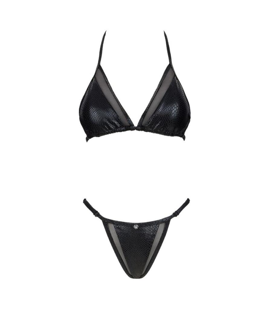Obsessive - punta negra bikini negro l