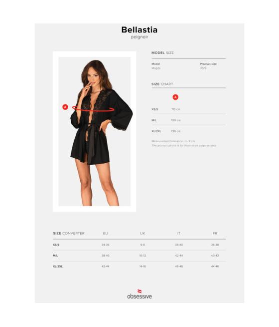 Obsessive - bellastia peignoir xs/s