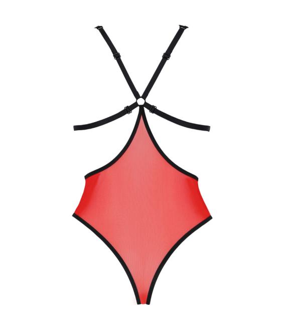 Passion - peonia body erotic line rojo s/m