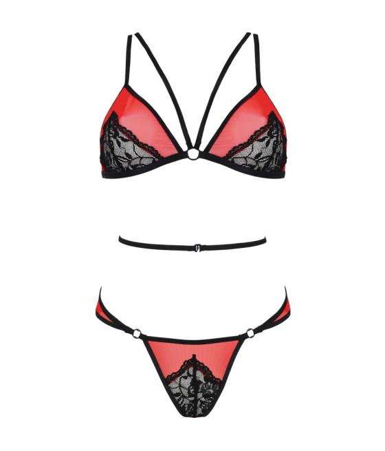 Passion - peonia set erotic line rojo s/m