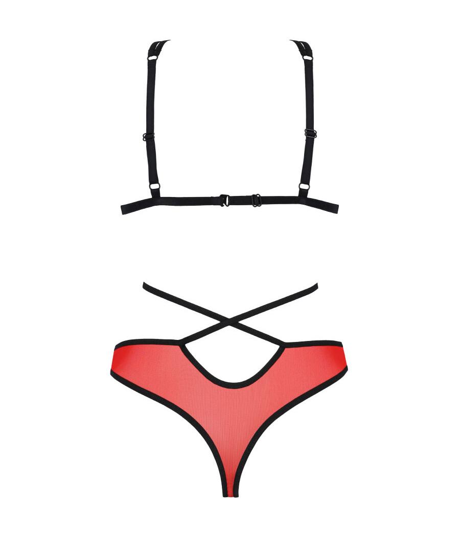 Passion - peonia set erotic line rojo s/m